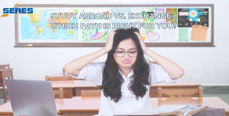 SEAES - embassyofeducation.org | Confused student, study abroad vs exchange